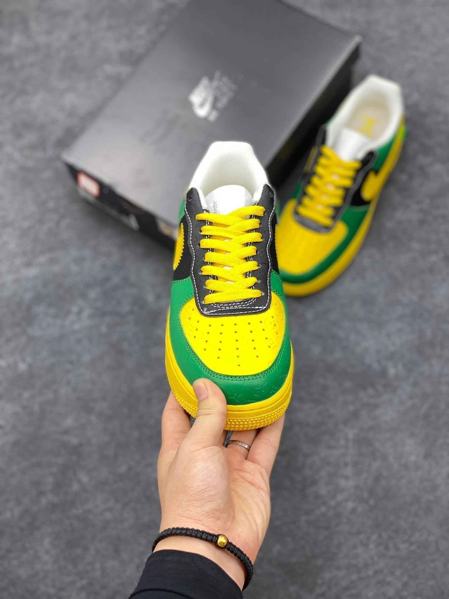 Custom LV x Off-wht x NK Air Force 1 1A9V9C SneakerNational