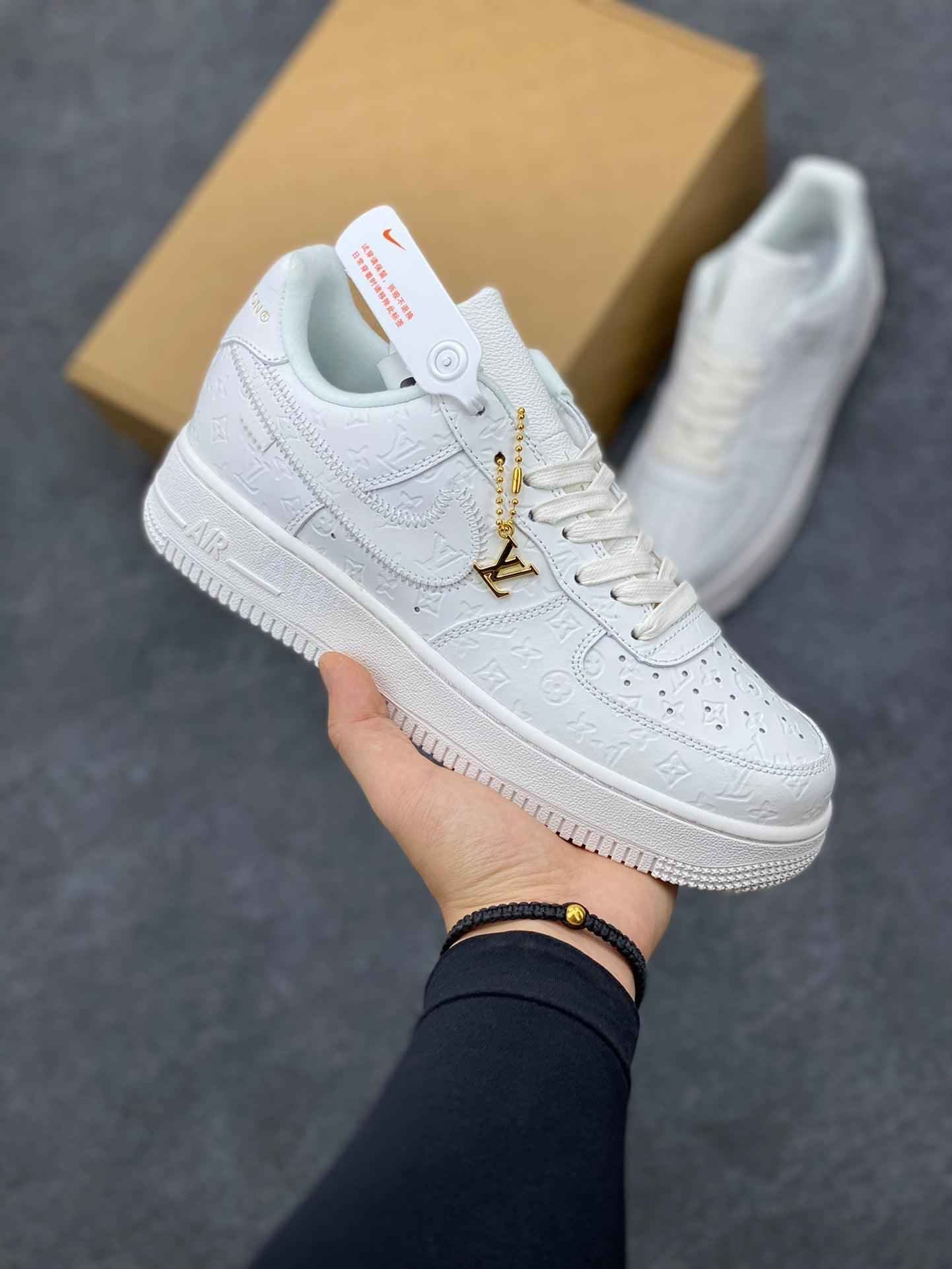 Custom Monogram x Air Force 1 Low 1A9V87 SneakerNational