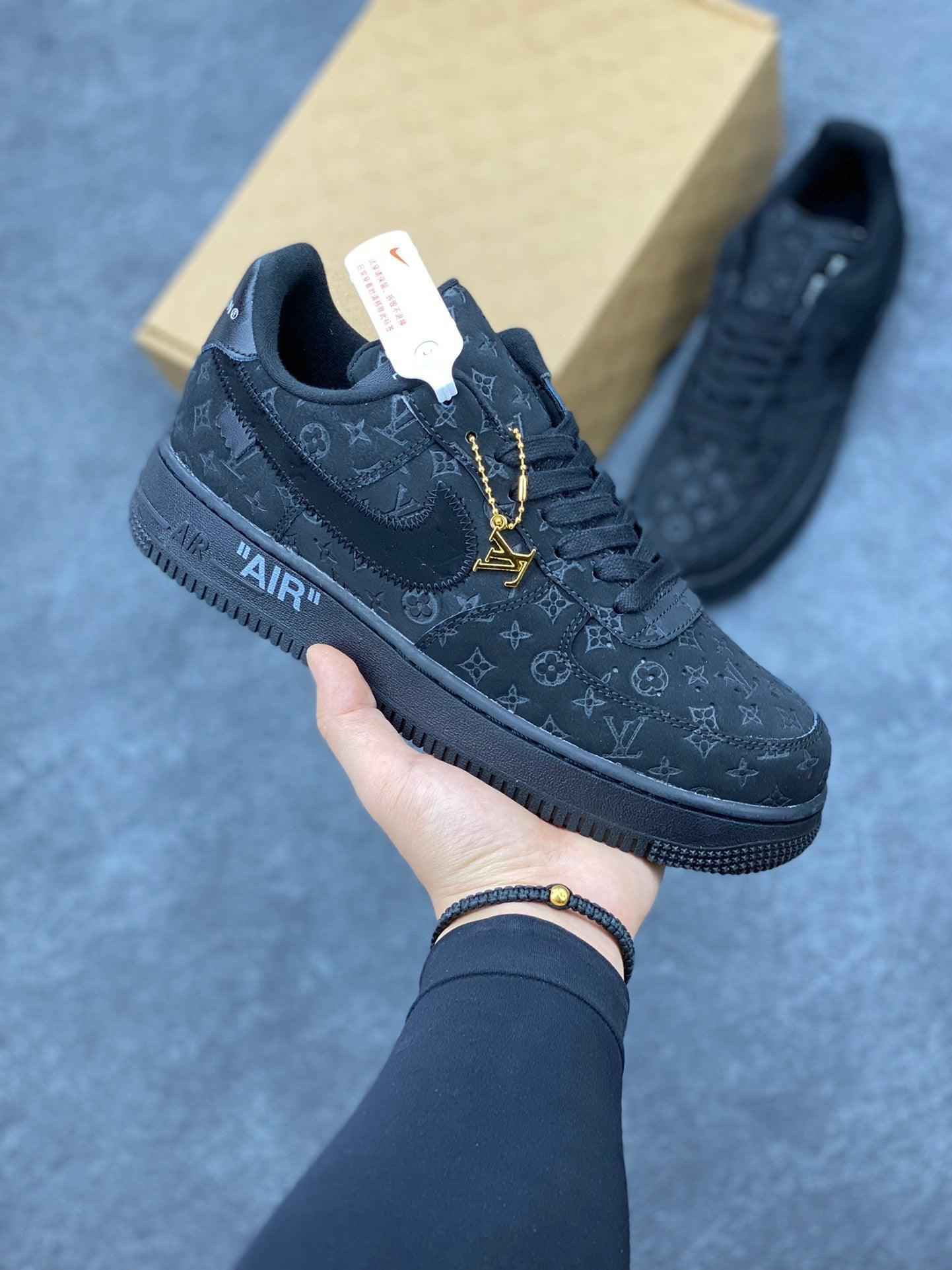 Custom Monogram x Air Force 1 Low 1A9VD7 SneakerNational