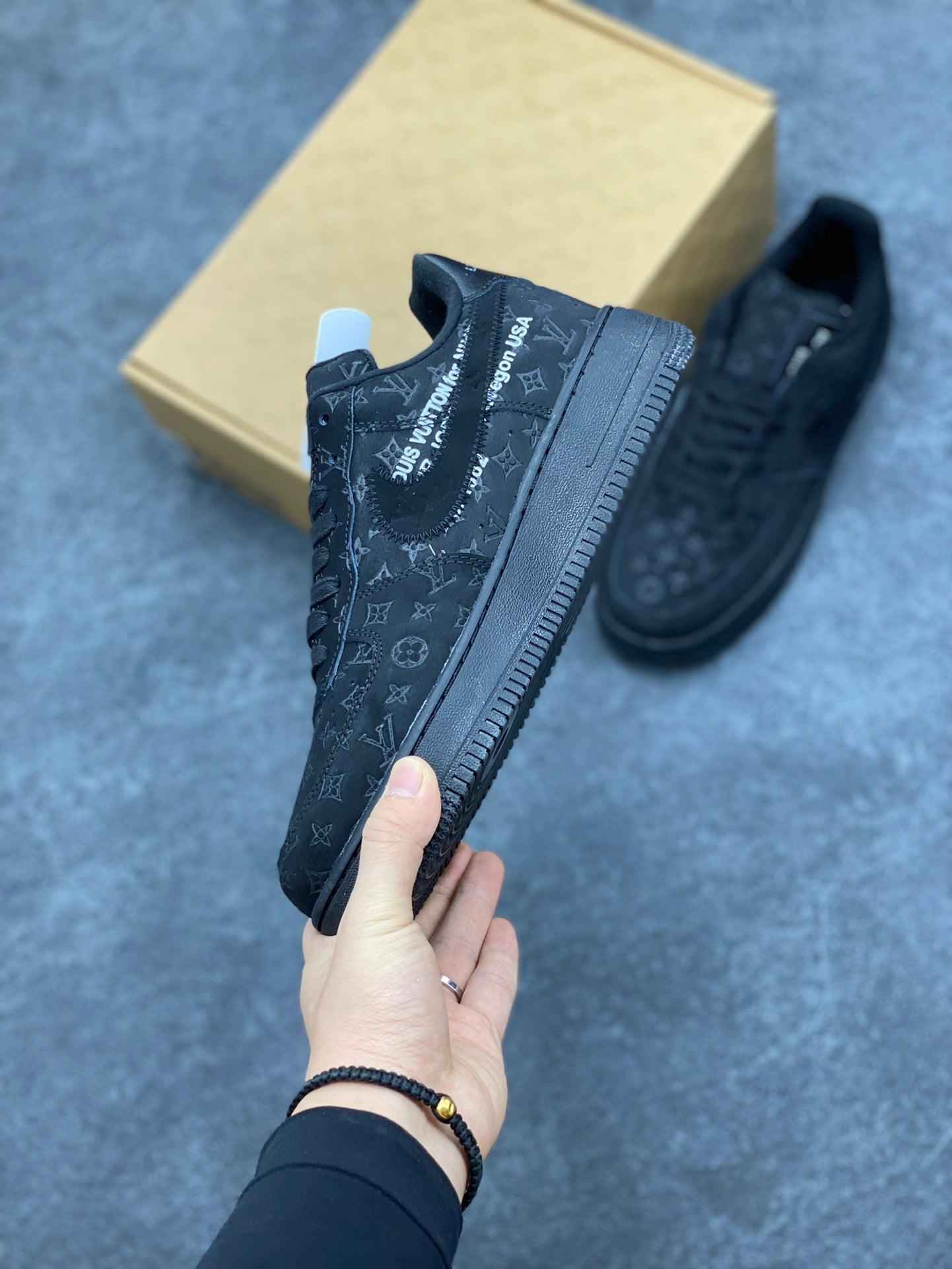 Custom Monogram x Air Force 1 Low 1A9VD7 SneakerNational