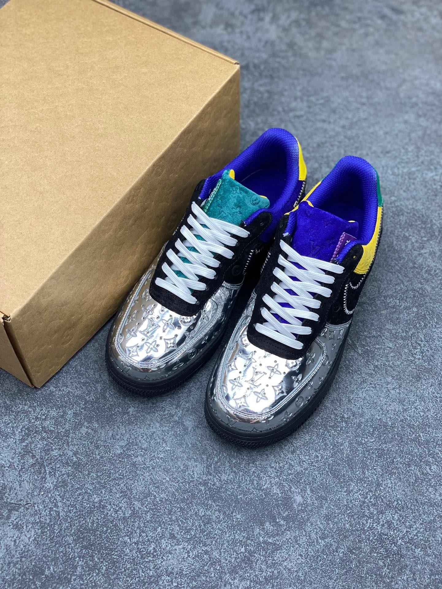 Custom Monogram x Air Force 1 Low SneakerNational