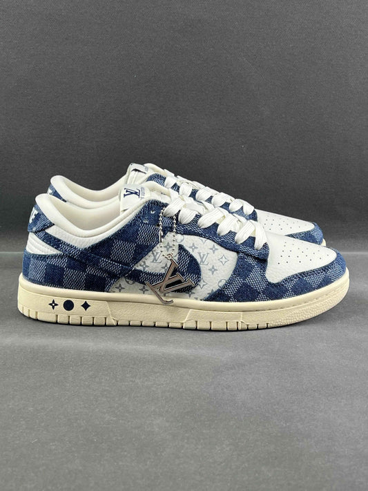 Custom SB Dunk Low x Monogram JH9310-949 SneakerNational