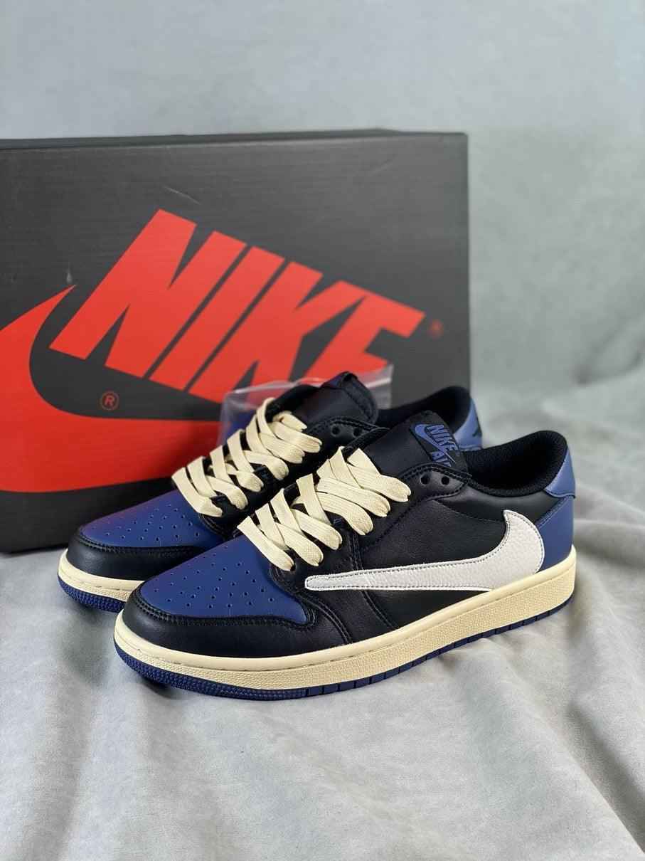 Custom Travis Scott x Fragment x Air Jordan 1 Low DM7866-001