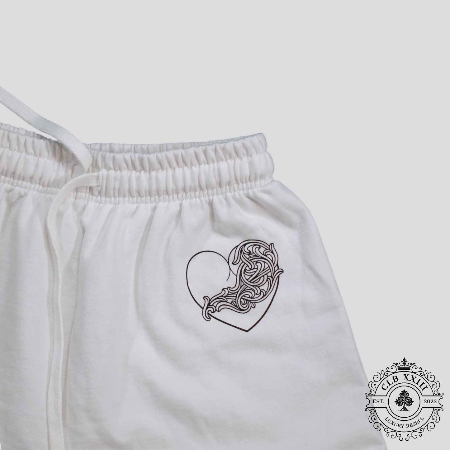 Chrome Hearts Deadly Doll Sweatpants in White
