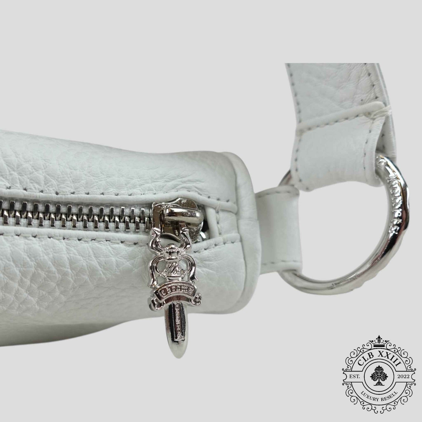 Chrome Hearts Chicken Nugget Bag in White