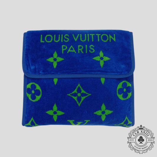 Louis Vuitton Beach Towel in Blue