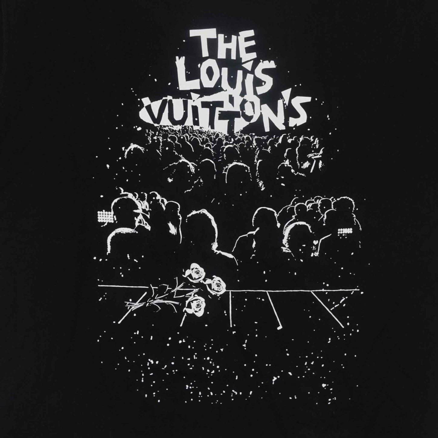 Louis Vuitton Concert Print Tee in Black