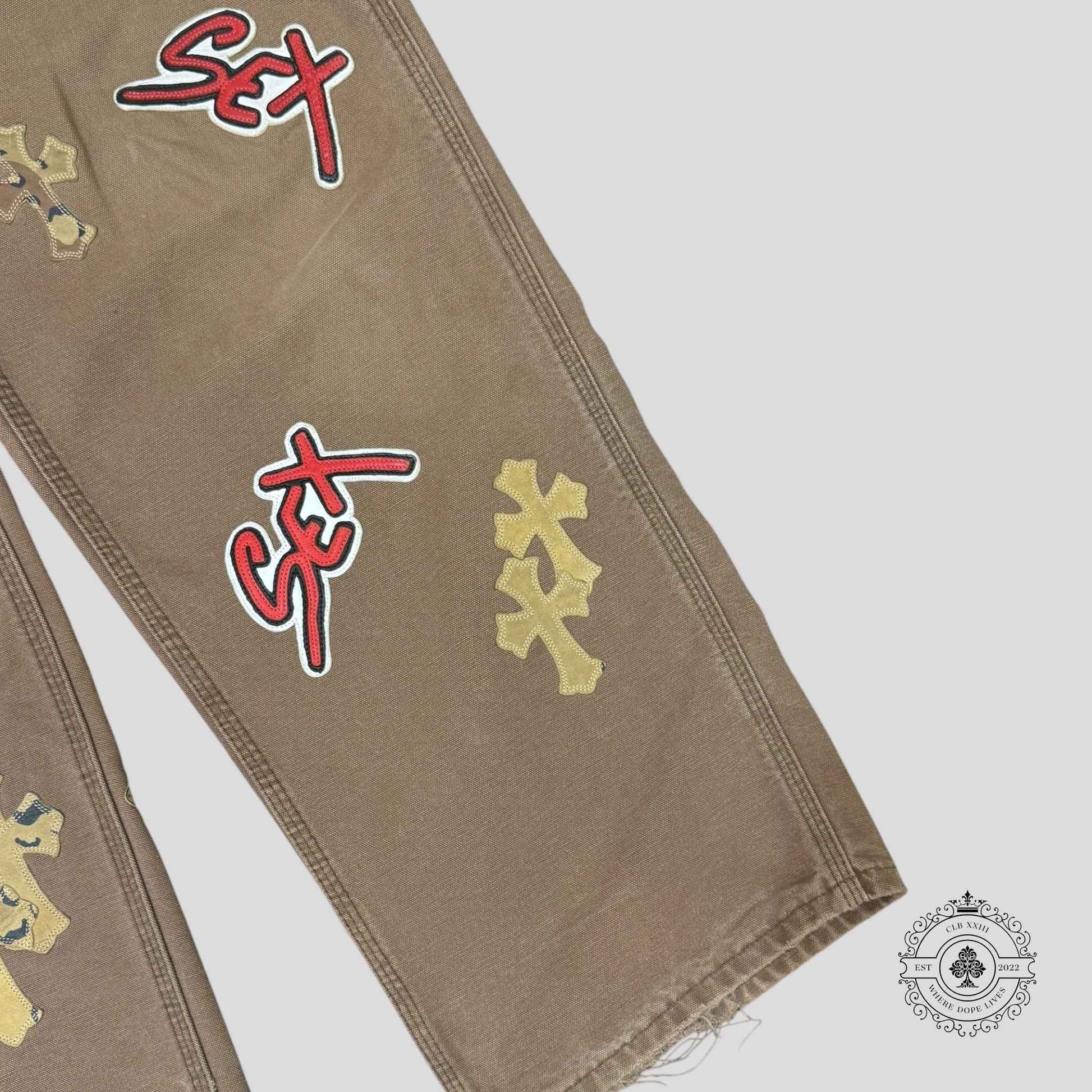 Chrome Hearts Sex Records Patch Carpenter Pants