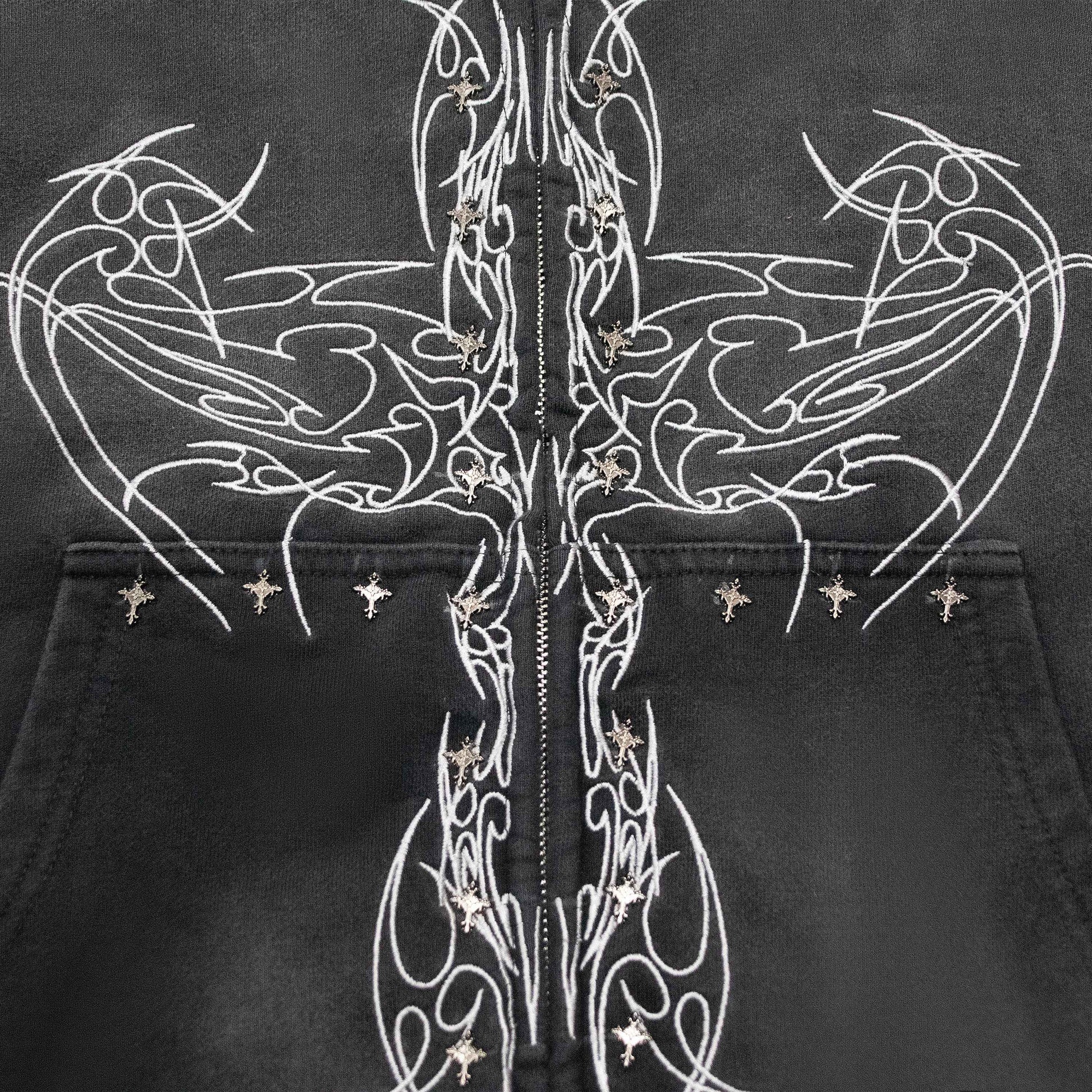 "DRKANGL" ZIP UP