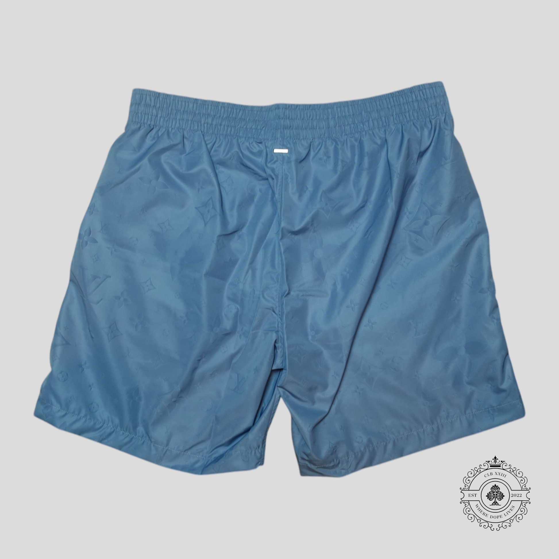 Louis Vuitton LVSE Signature Swim Board Shorts in Blue