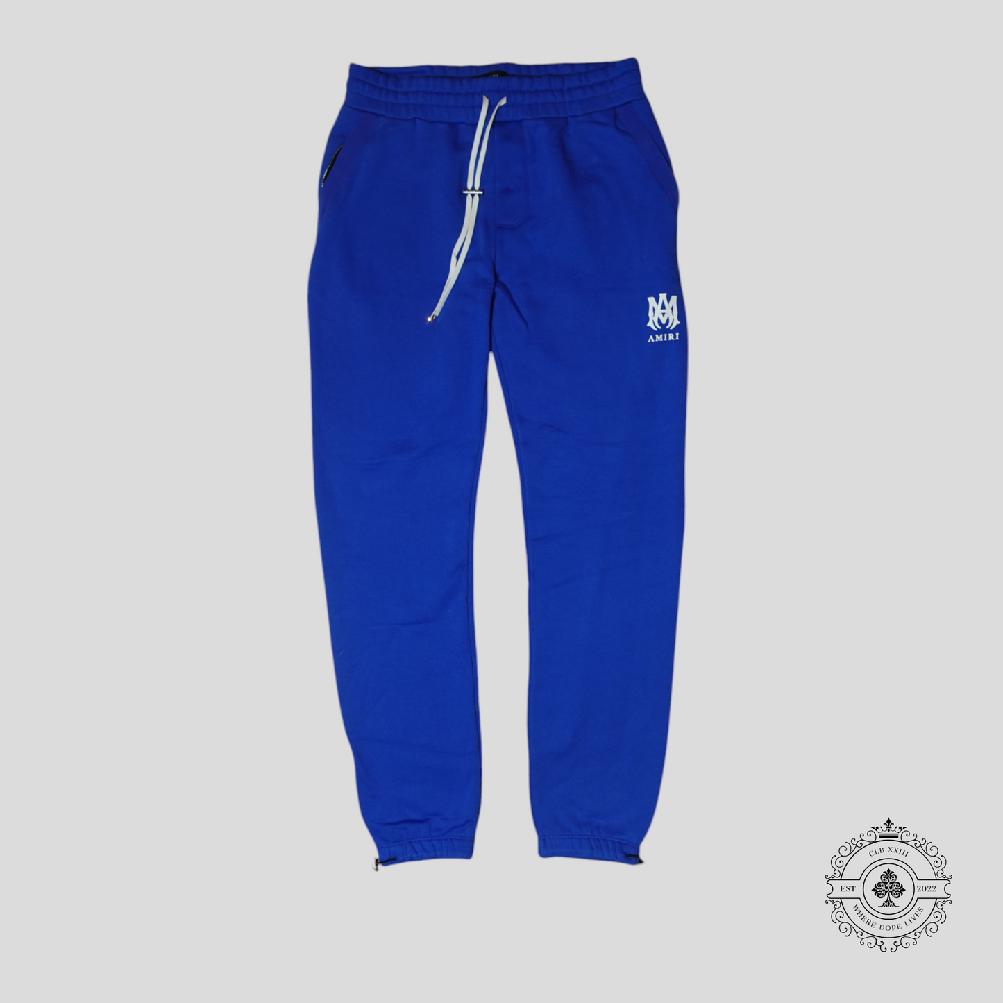 Amiri Core Logo Sweatpants in Blue