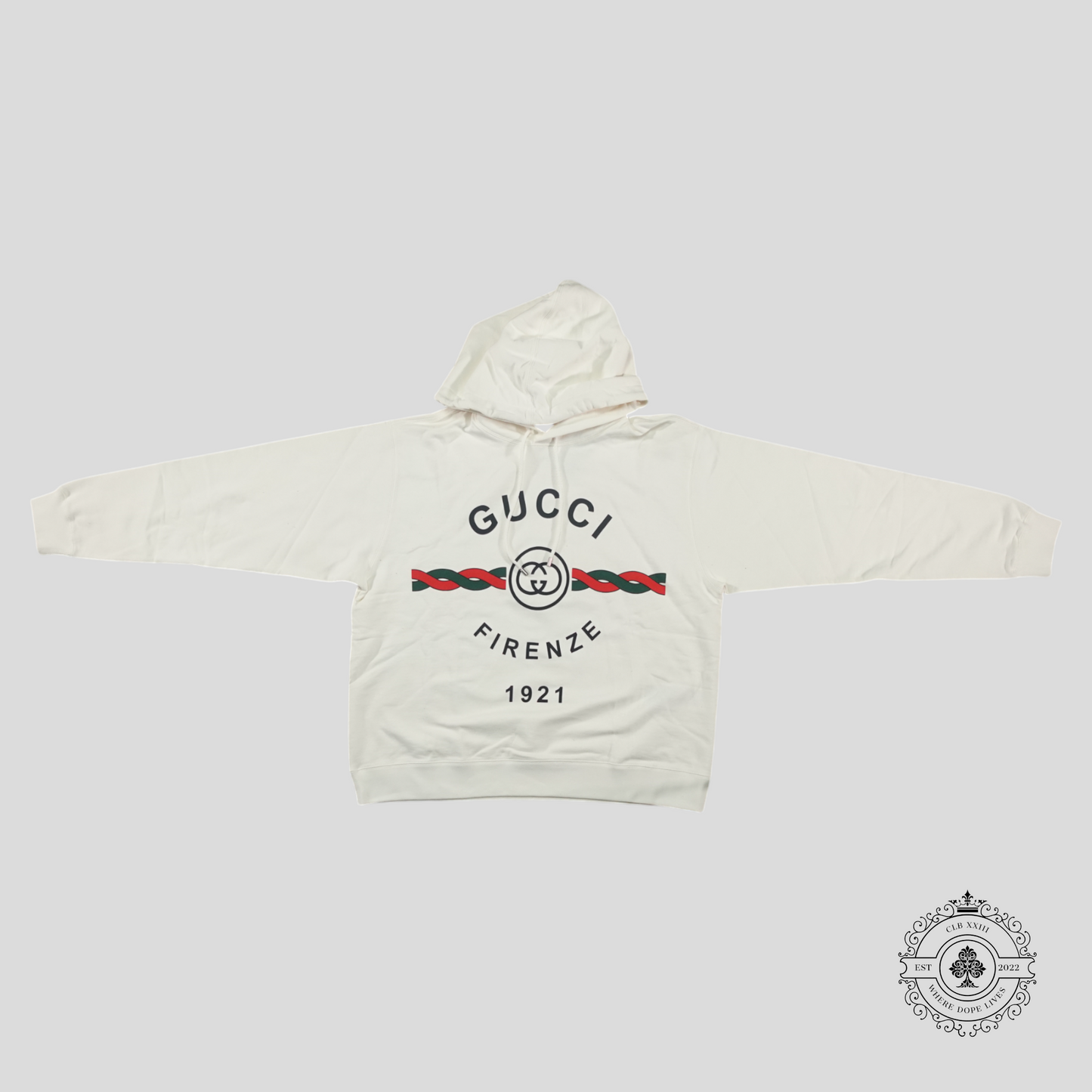 Gucci Firenze 1921 Hoodie in White