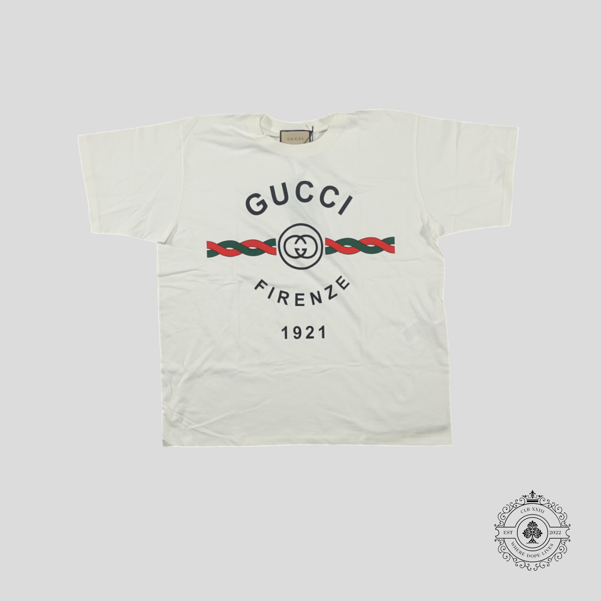 Gucci Firenze 1921 T-Shirt in White
