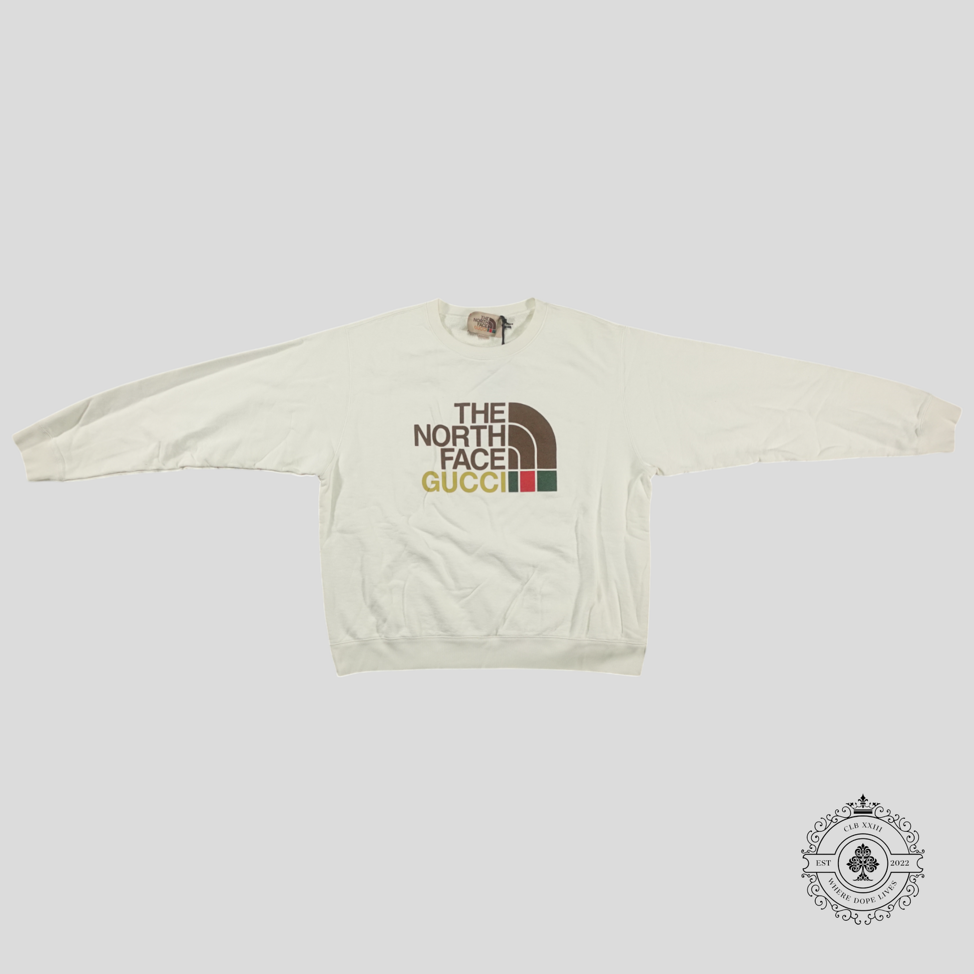 Gucci X The North Face Crewneck in White