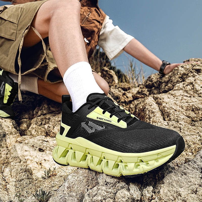 ‘Chrome Blitz’ T84 Sneakers - Luxuryurbanwear