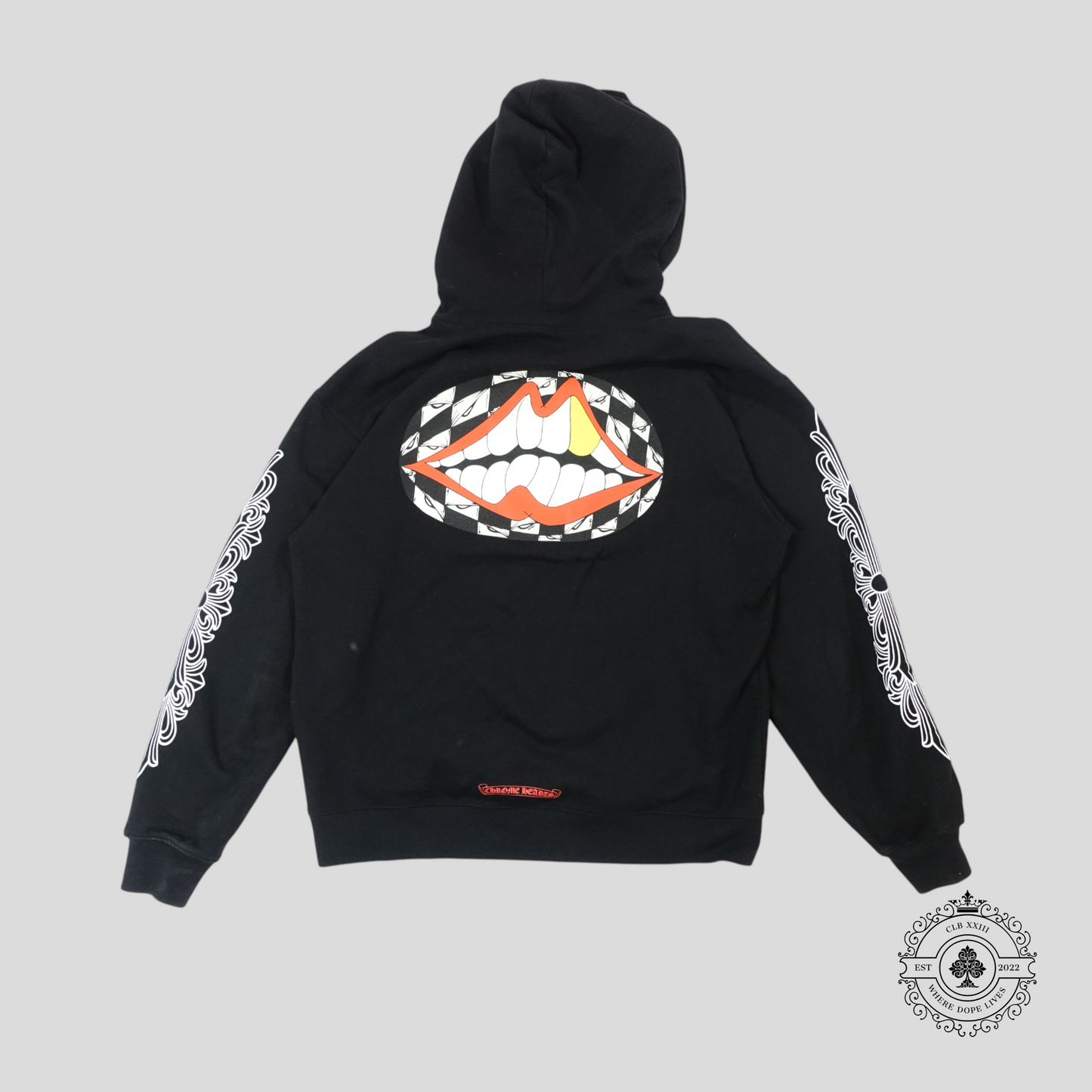 Chrome Hearts X Matty Boy Chomper Hoodie in Black
