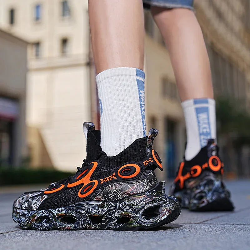 Street Mono T84 Sneakers - Luxuryurbanwear