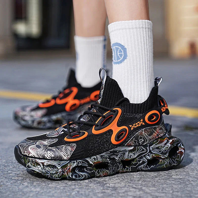 Street Mono T84 Sneakers - Luxuryurbanwear