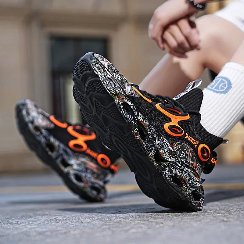 Street Mono T84 Sneakers - Luxuryurbanwear