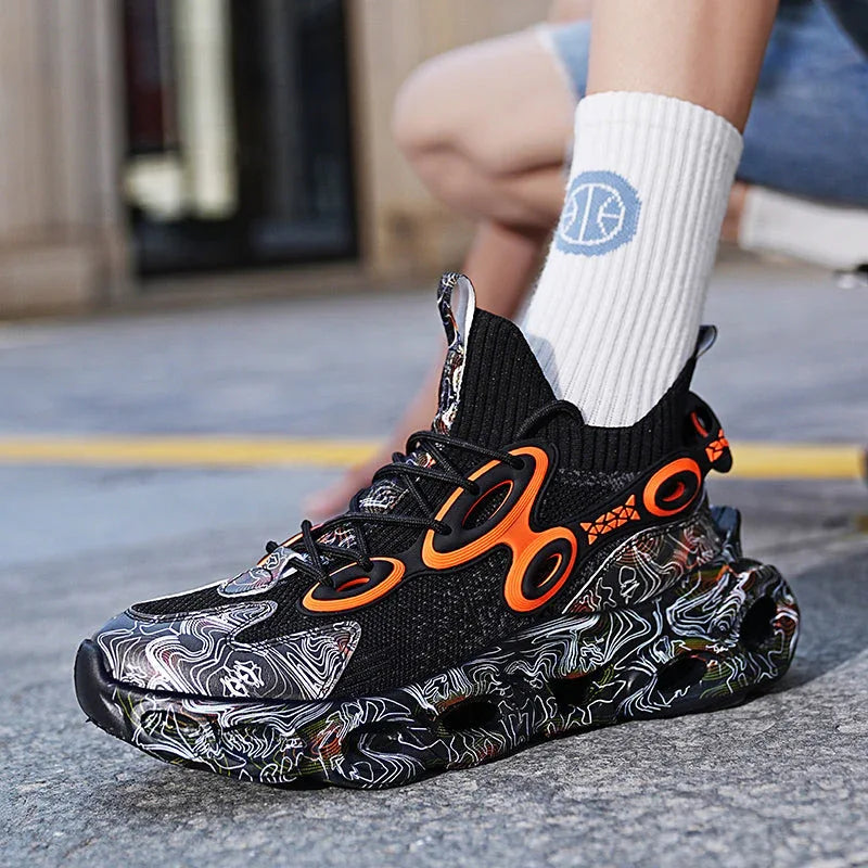 Street Mono T84 Sneakers - Luxuryurbanwear