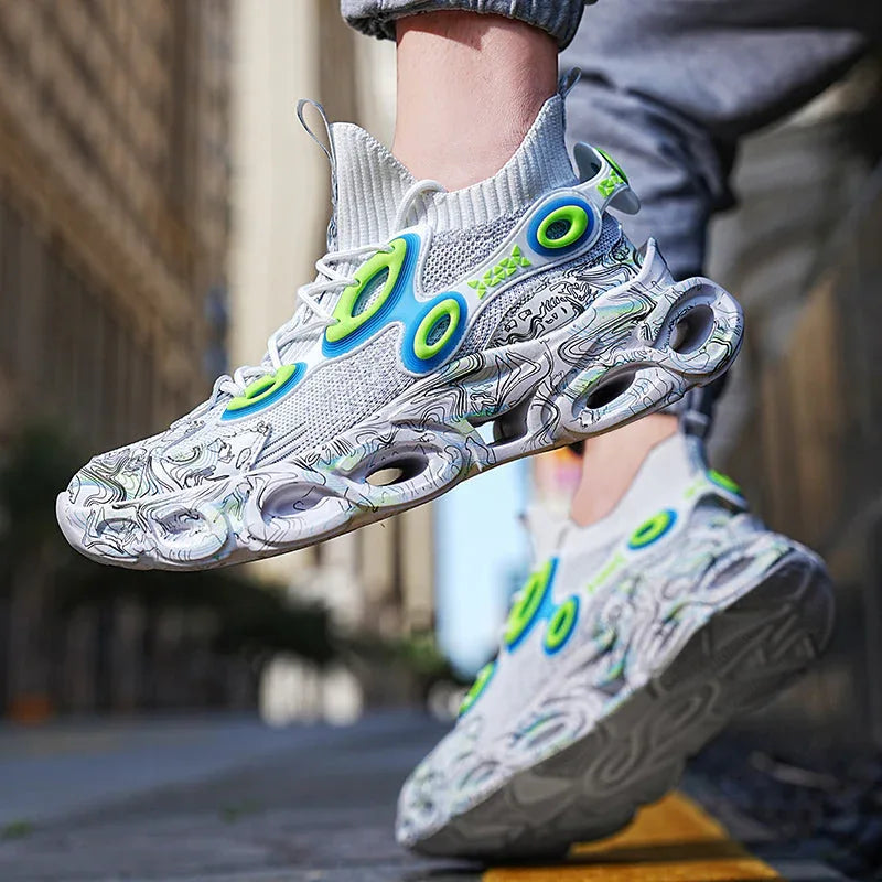 Street Mono T84 Sneakers - Luxuryurbanwear