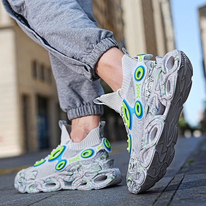 Street Mono T84 Sneakers - Luxuryurbanwear