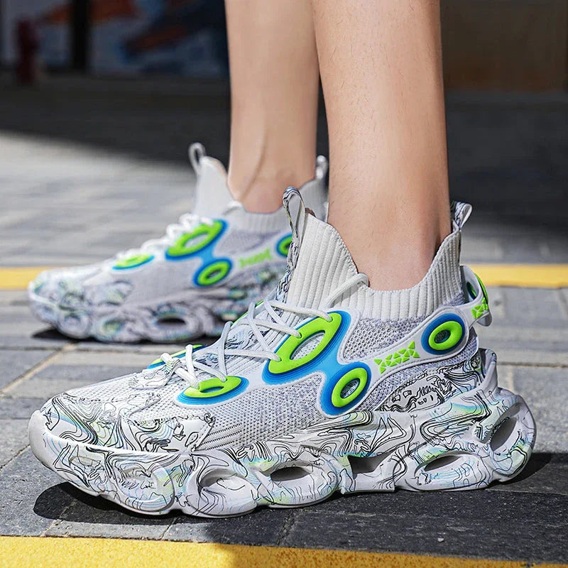 Street Mono T84 Sneakers - Luxuryurbanwear