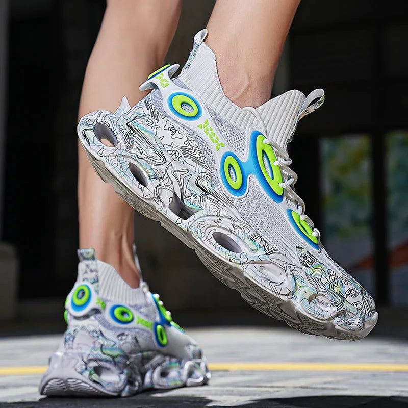 Street Mono T84 Sneakers - Luxuryurbanwear