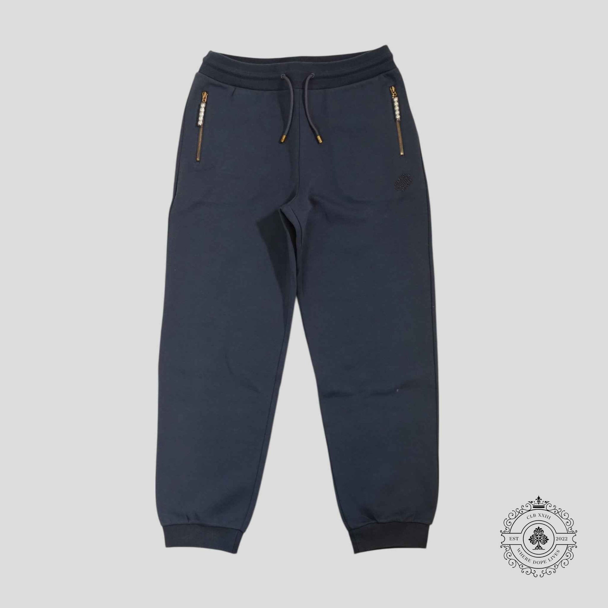 Louis Vuitton Track Pants in Dusty Blue