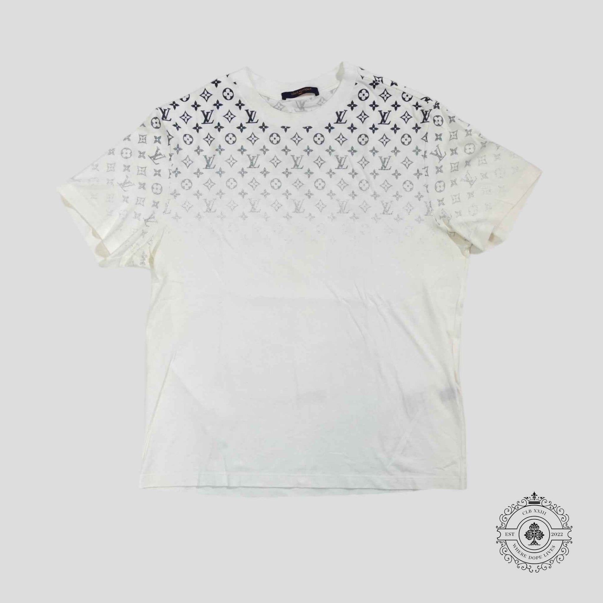 Louis Vuitton Monogram Gradient T-Shirt in White