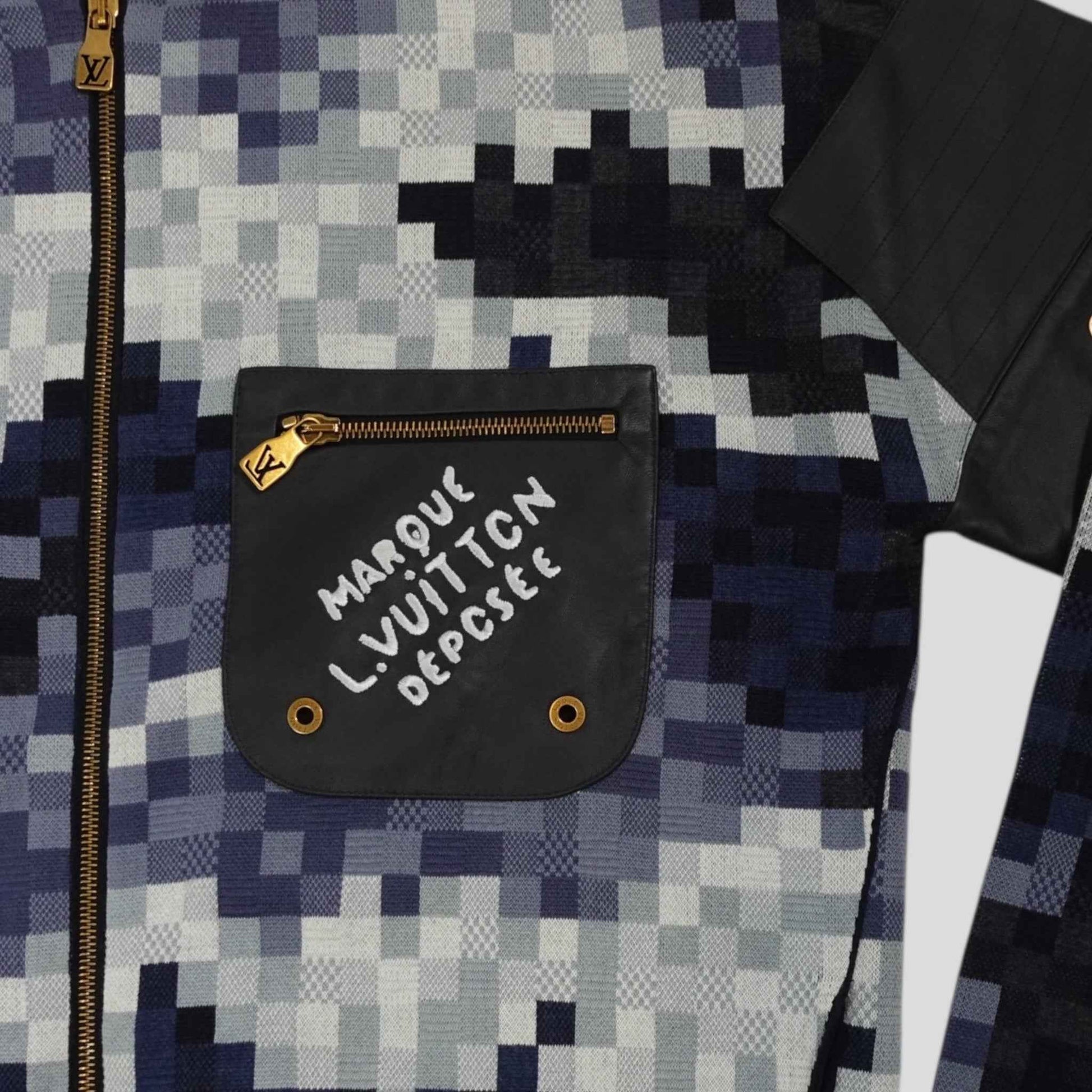 Louis Vuitton Hybrid Damoflage Blouson in Blue
