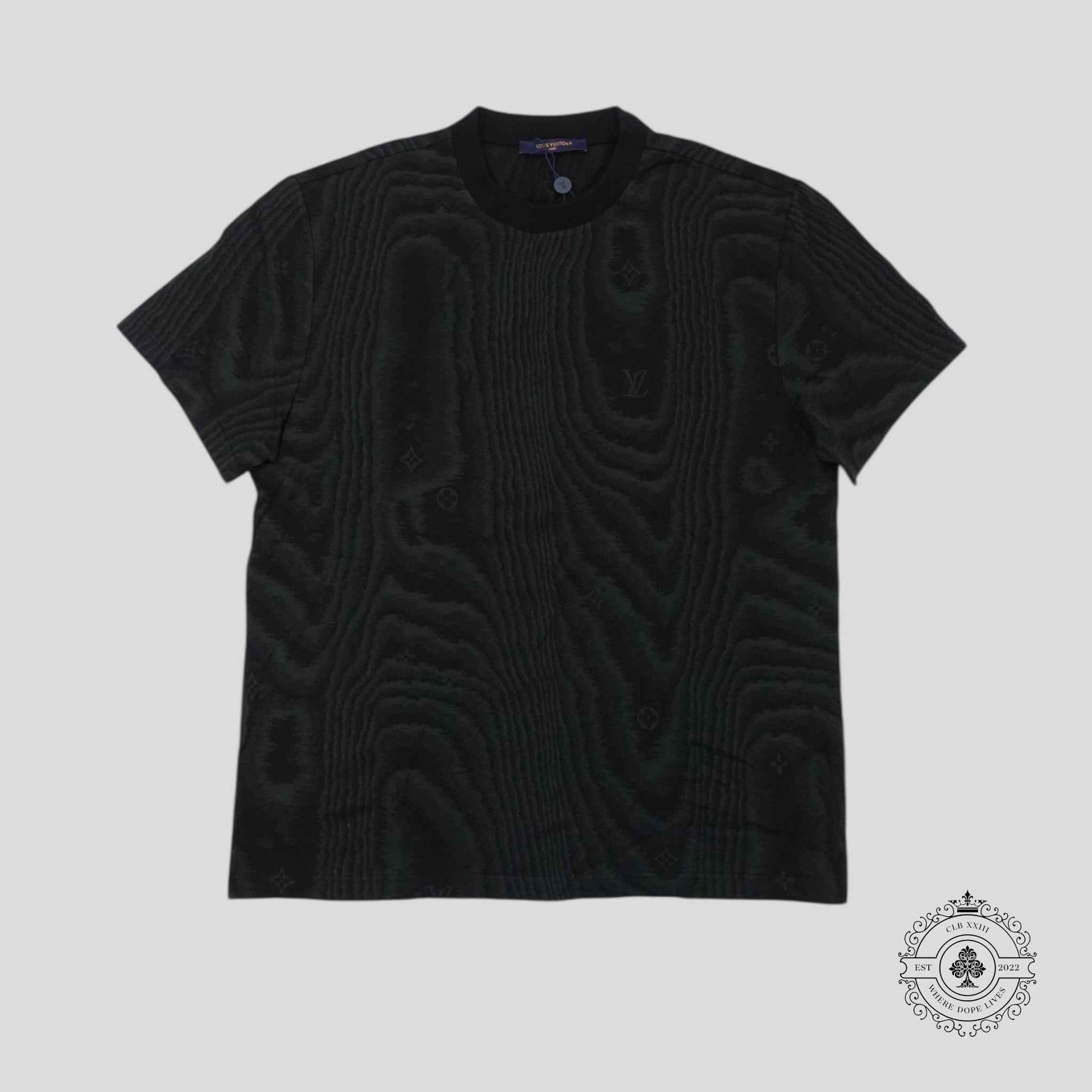 Louis Vuitton LV Moire Tee in Black