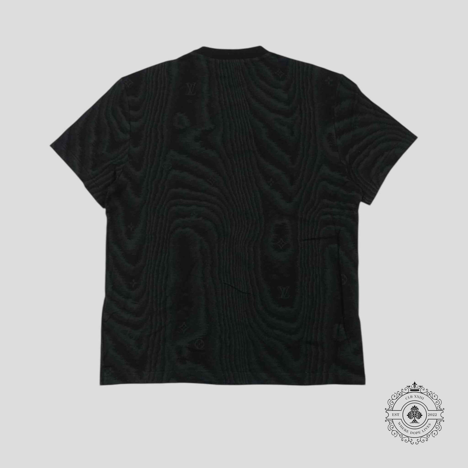 Louis Vuitton LV Moire Tee in Black