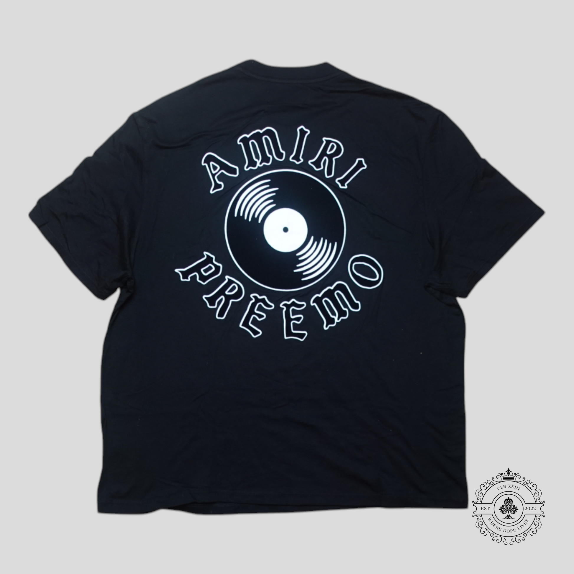 Amiri X DJ Premier T-Shirt in Black