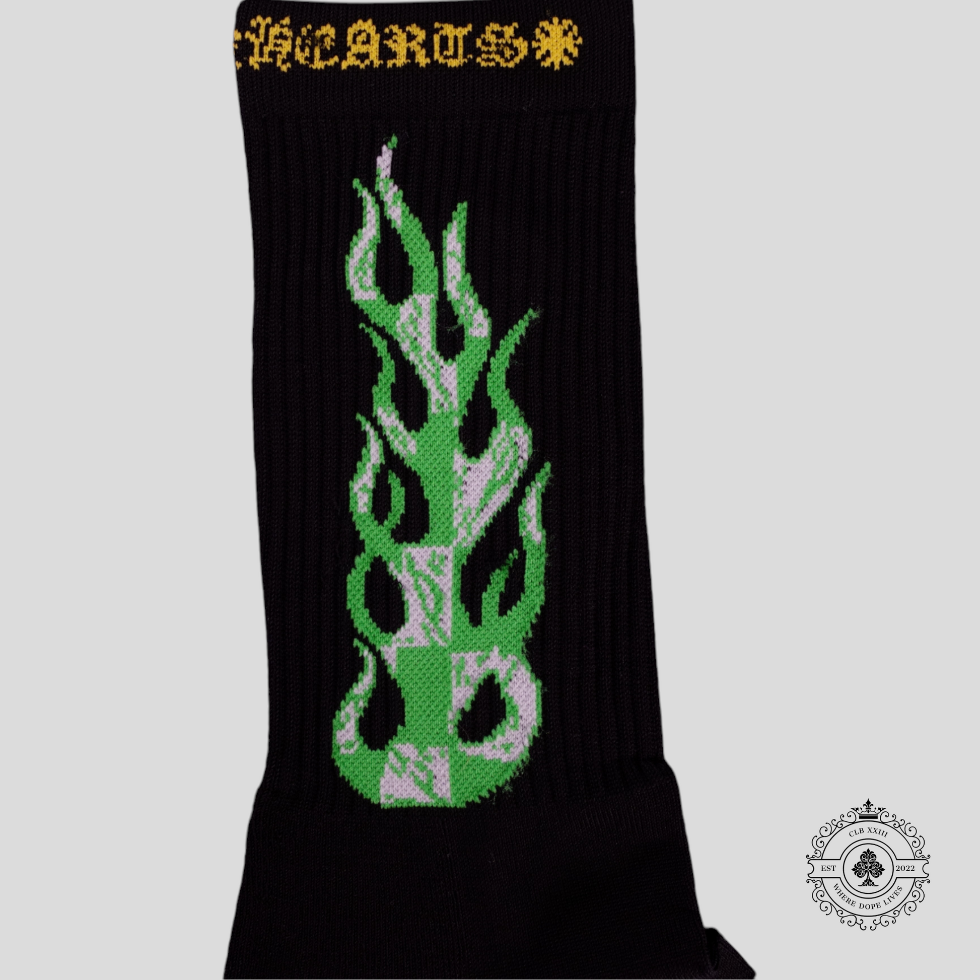 Chrome Hearts 99 Eyes Socks in Black