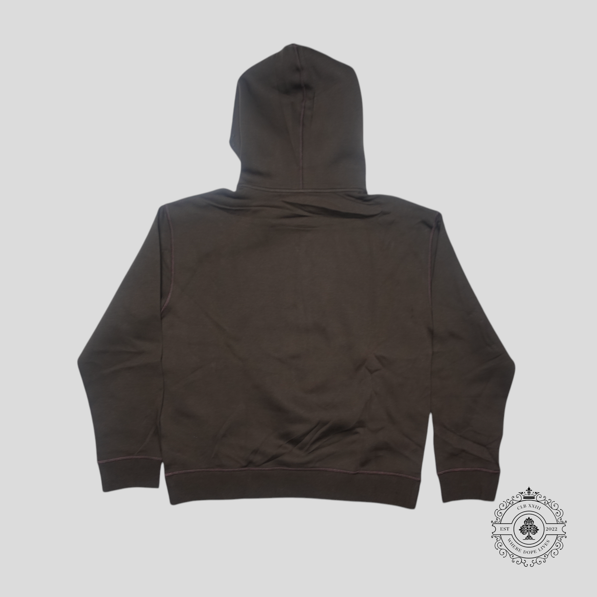 Louis Vuitton Monogram Flower Metal Stopper Hoodie in Brown