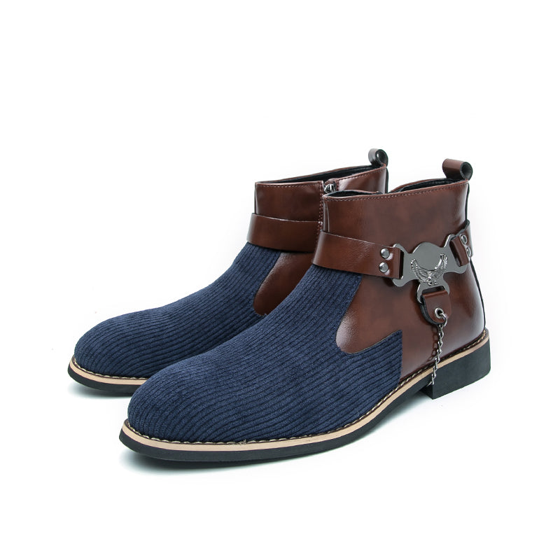 MLB LTHR-06 Ankle Boots - Luxuryurbanwear
