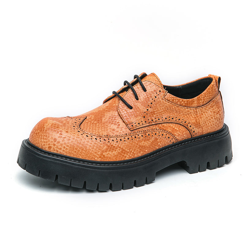 MLB LTHR-07 Oxford Derby Boots - Luxuryurbanwear