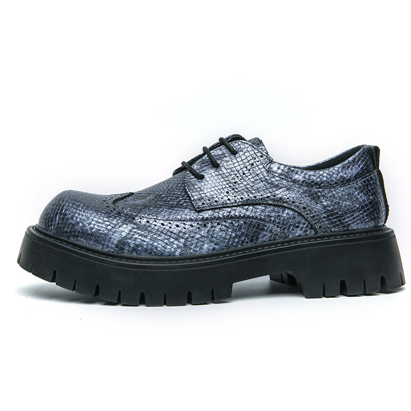 MLB LTHR-07 Oxford Derby Boots - Luxuryurbanwear
