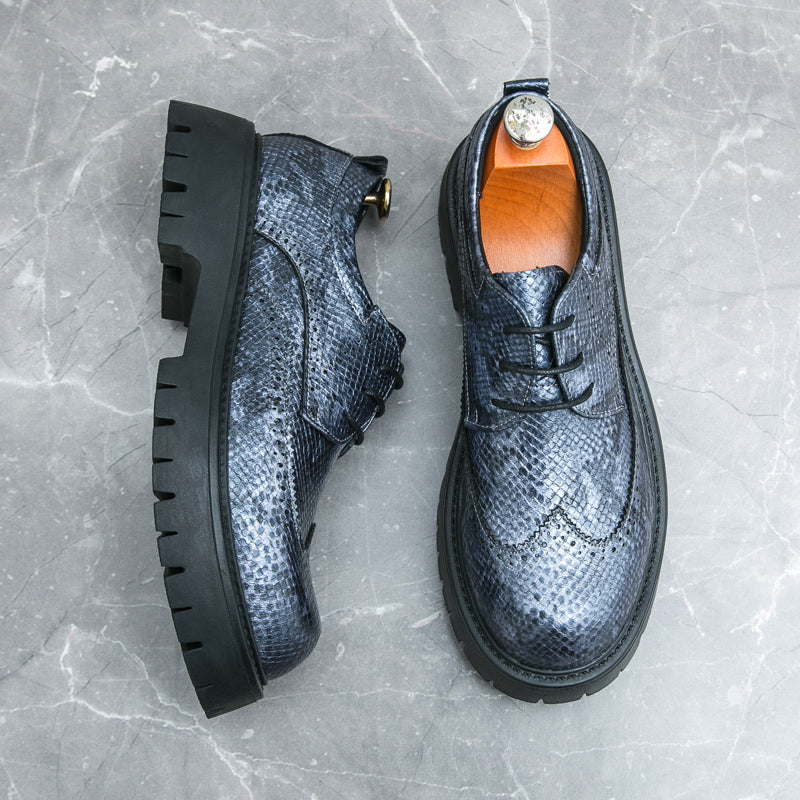 MLB LTHR-07 Oxford Derby Boots - Luxuryurbanwear