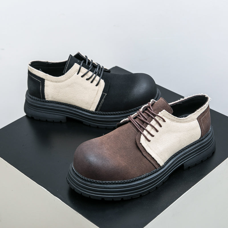 MLB LTHR-03 Derby Boots - Luxuryurbanwear