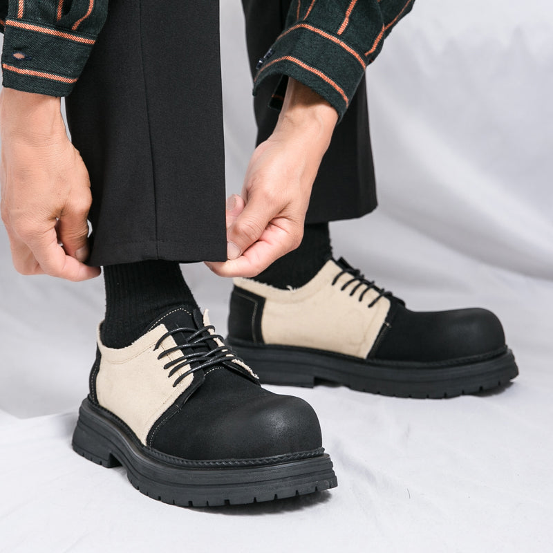 MLB LTHR-03 Derby Boots - Luxuryurbanwear