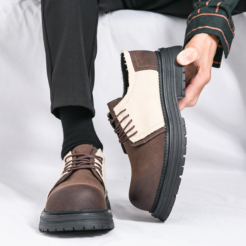 MLB LTHR-03 Derby Boots - Luxuryurbanwear