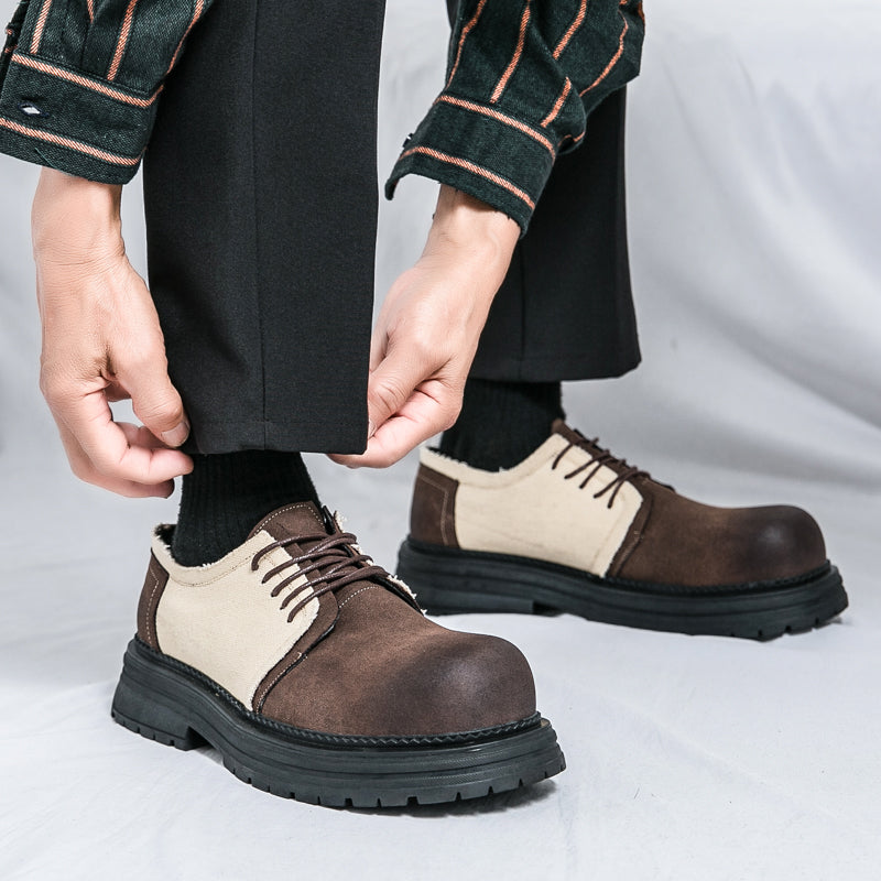 MLB LTHR-03 Derby Boots - Luxuryurbanwear