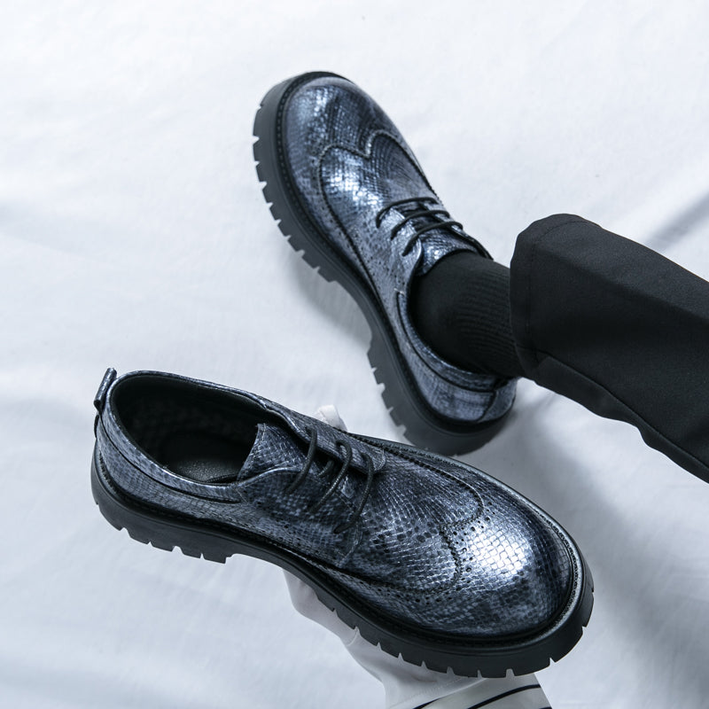 MLB LTHR-07 Oxford Derby Boots - Luxuryurbanwear
