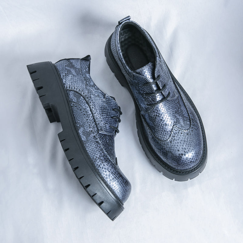 MLB LTHR-07 Oxford Derby Boots - Luxuryurbanwear