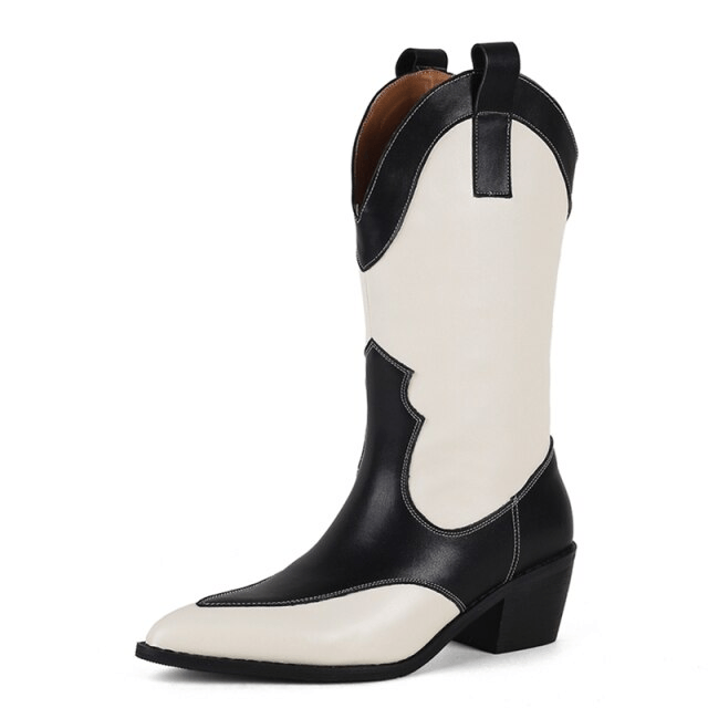 Dallas Western Leather Boots