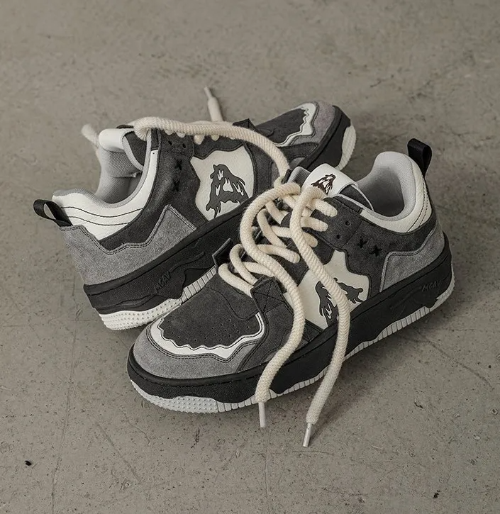 Explorer Thick Sole Sneakers - Heavy-Duty Platform Urban Trainers | LuxuryUrbanwear