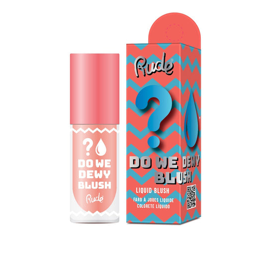 RUDE Do We Dewy Liquid Blush - Coral