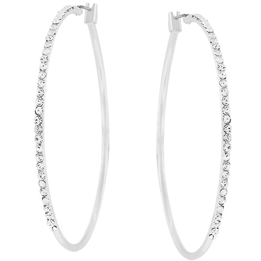 3-Stone Oval Cut CZ Halo Ring